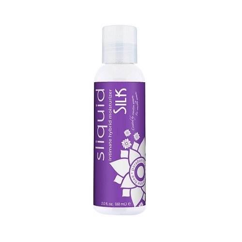 Vibrators, Sex Toy Kits and Sex Toys at Cloud9Adults - Sliquid Naturals Silk Hybrid Lubricant-59ml - Buy Sex Toys Online