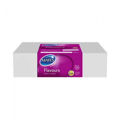 Vibrators, Sex Toy Kits and Sex Toys at Cloud9Adults - Mates Flavours Condom BX144 Clinic Pack - Buy Sex Toys Online