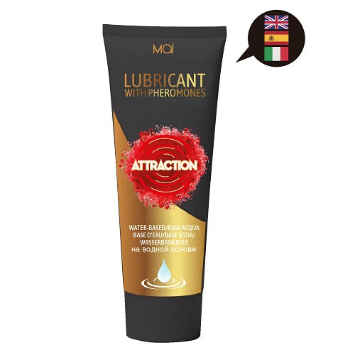 Vibrators, Sex Toy Kits and Sex Toys at Cloud9Adults - Mai Attraction Lubricant with Pheromones Unfragranced 100ml - Buy Sex Toys Online