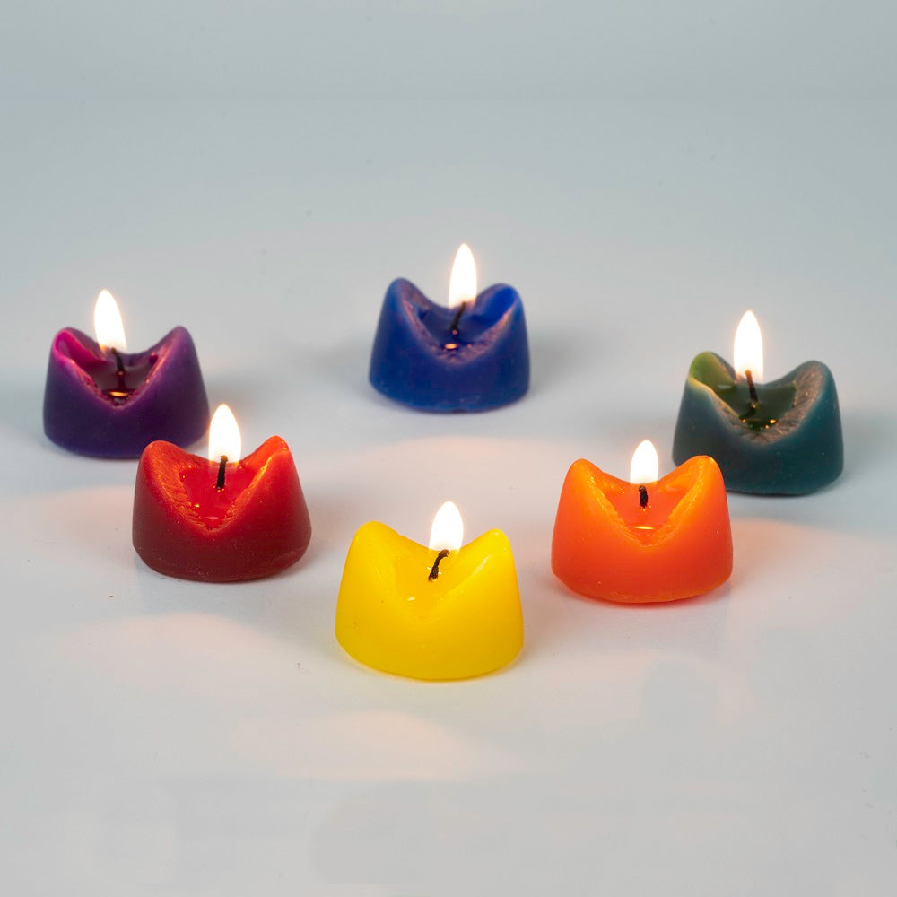 Vibrators, Sex Toy Kits and Sex Toys at Cloud9Adults - Rainbow Burning Love Anus Candles - Buy Sex Toys Online