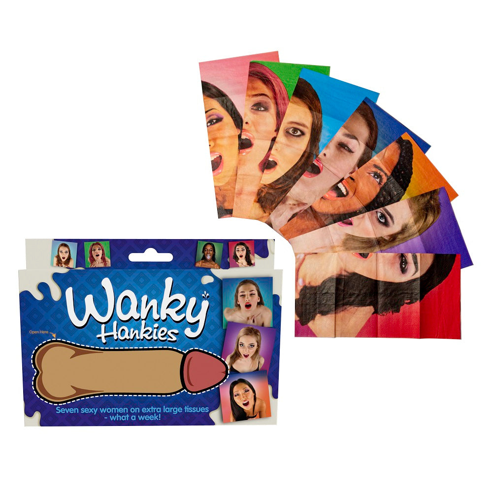 Vibrators, Sex Toy Kits and Sex Toys at Cloud9Adults - Wanky Hankies! - Buy Sex Toys Online