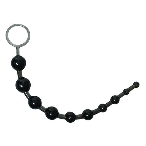 Vibrators, Sex Toy Kits and Sex Toys at Cloud9Adults - Loving Joy Anal Love Beads Black - Buy Sex Toys Online