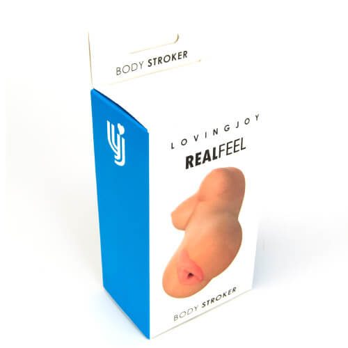 Vibrators, Sex Toy Kits and Sex Toys at Cloud9Adults - Loving Joy Real Feel Male Masturbator - Body Stroker - Buy Sex Toys Online