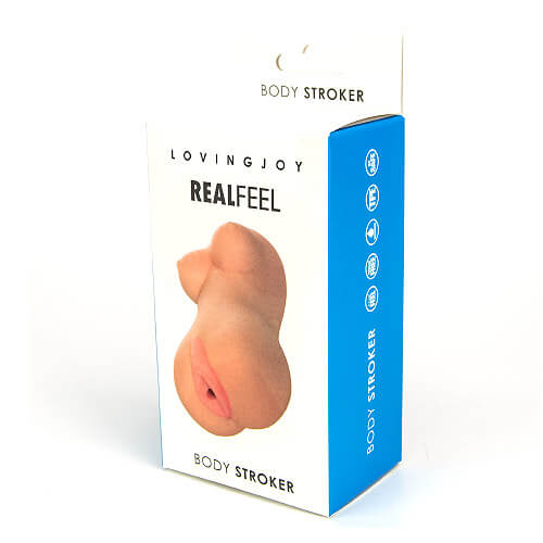Vibrators, Sex Toy Kits and Sex Toys at Cloud9Adults - Loving Joy Real Feel Male Masturbator - Body Stroker - Buy Sex Toys Online