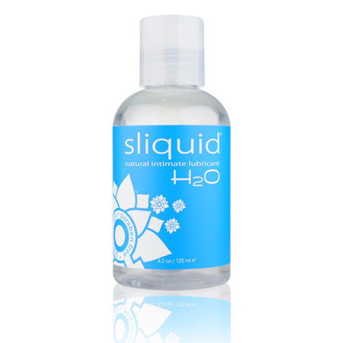 Vibrators, Sex Toy Kits and Sex Toys at Cloud9Adults - Sliquid Naturals H20 Waterbased Lubricant-125ml - Buy Sex Toys Online