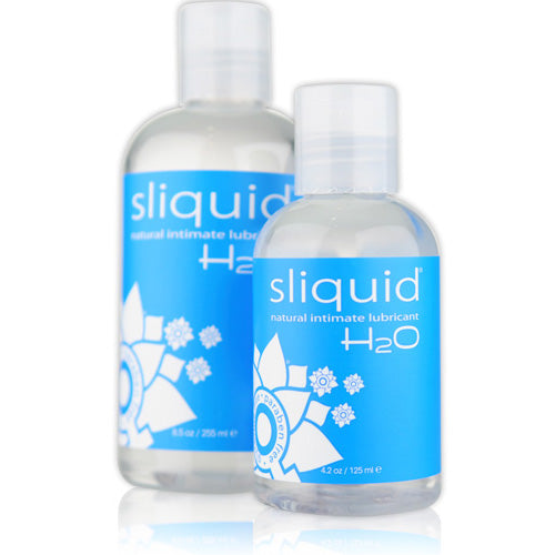 Vibrators, Sex Toy Kits and Sex Toys at Cloud9Adults - Sliquid Naturals H20 Waterbased Lubricant-125ml - Buy Sex Toys Online