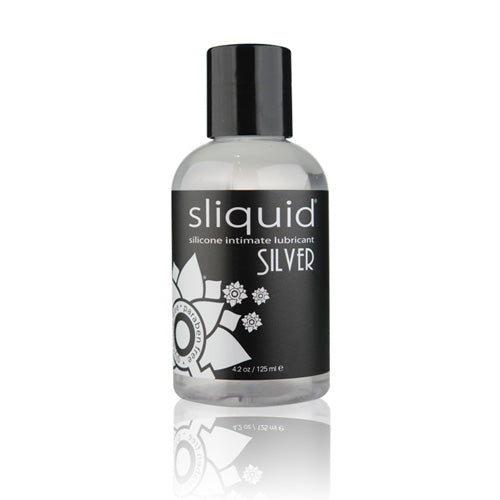 Vibrators, Sex Toy Kits and Sex Toys at Cloud9Adults - Sliquid Naturals Silver Silicone Lubricant-125ml - Buy Sex Toys Online