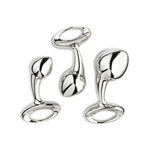 Vibrators, Sex Toy Kits and Sex Toys at Cloud9Adults - Njoy Pure Plugs Small Stainless Steel But Plug - Buy Sex Toys Online
