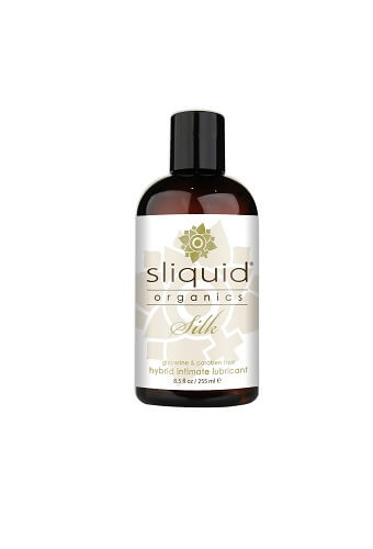 Vibrators, Sex Toy Kits and Sex Toys at Cloud9Adults - Sliquid Organics Silk Hybrid Lubricant-255ml - Buy Sex Toys Online