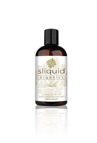 Vibrators, Sex Toy Kits and Sex Toys at Cloud9Adults - Sliquid Organics Silk Hybrid Lubricant-255ml - Buy Sex Toys Online