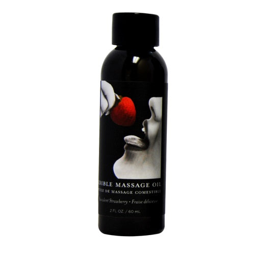 Vibrators, Sex Toy Kits and Sex Toys at Cloud9Adults - Earthly Body Edible Massage Oil 2oz - Buy Sex Toys Online