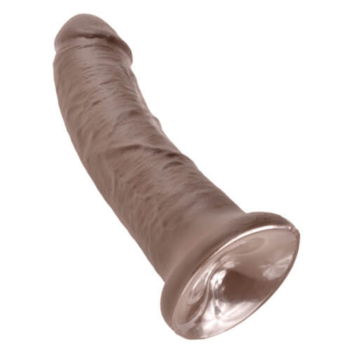 Vibrators, Sex Toy Kits and Sex Toys at Cloud9Adults - King Cock 8 Inch Cock-Brown - Buy Sex Toys Online
