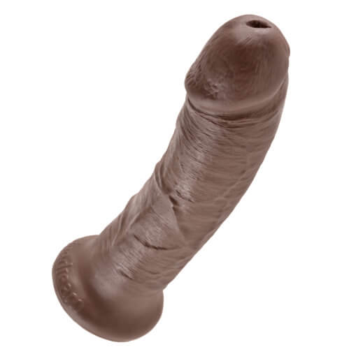 Vibrators, Sex Toy Kits and Sex Toys at Cloud9Adults - King Cock 8 Inch Cock-Brown - Buy Sex Toys Online
