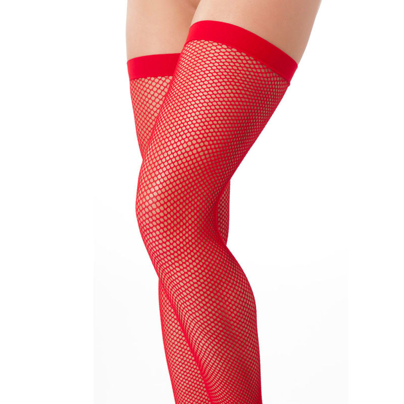 Vibrators, Sex Toy Kits and Sex Toys at Cloud9Adults - Sexy Red Fishnet Stockings - Buy Sex Toys Online