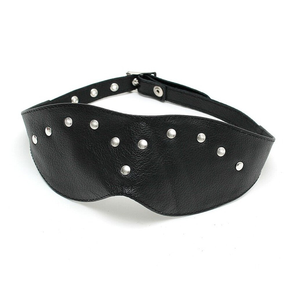 Vibrators, Sex Toy Kits and Sex Toys at Cloud9Adults - Leather Blindfold Mask - Buy Sex Toys Online