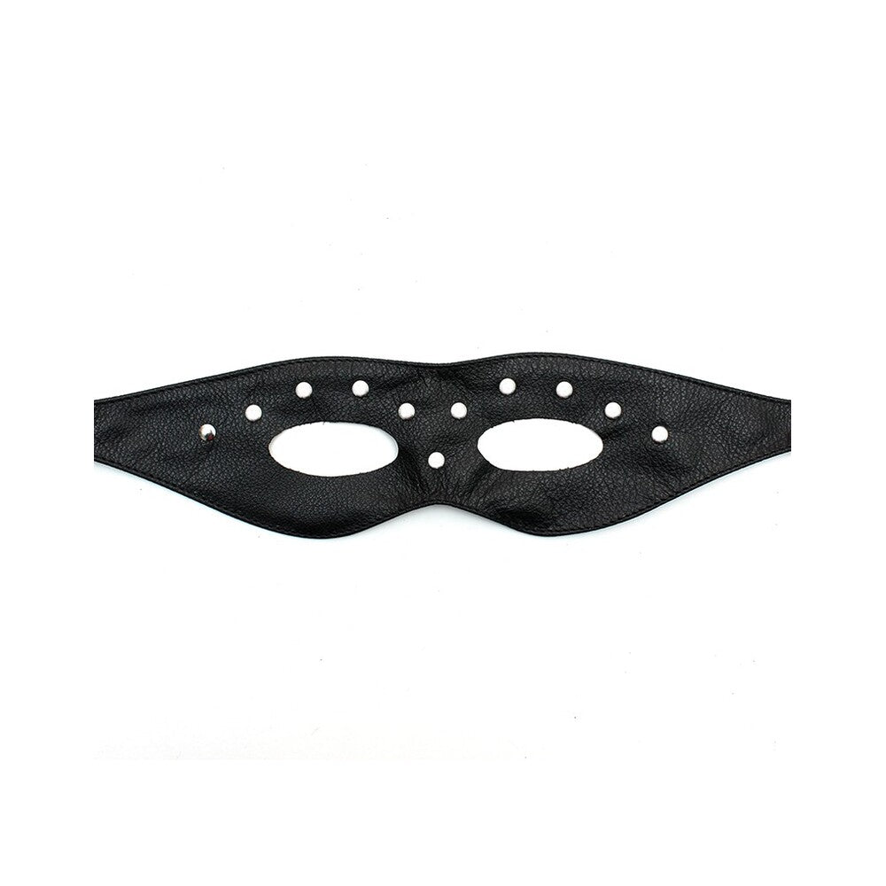 Vibrators, Sex Toy Kits and Sex Toys at Cloud9Adults - Leather Open Eye Mask With Rivets - Buy Sex Toys Online