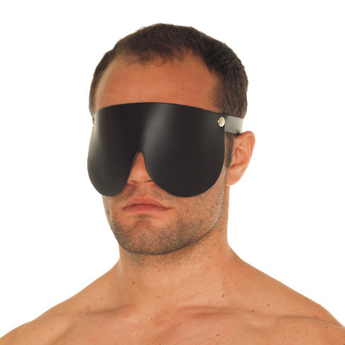 Vibrators, Sex Toy Kits and Sex Toys at Cloud9Adults - Leather Blindfold - Buy Sex Toys Online