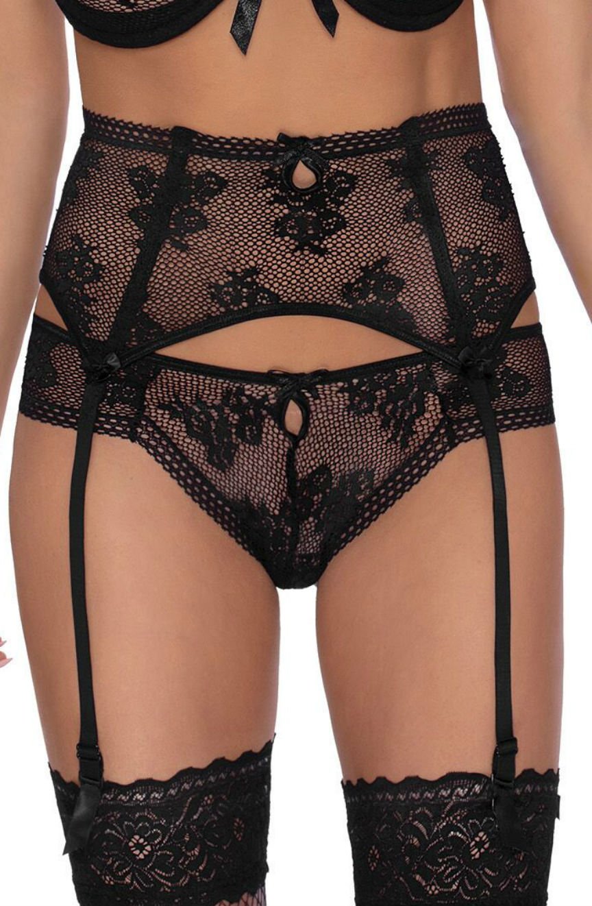 Vibrators, Sex Toy Kits and Sex Toys at Cloud9Adults - Roza Euterpe Black Thong - Buy Sex Toys Online