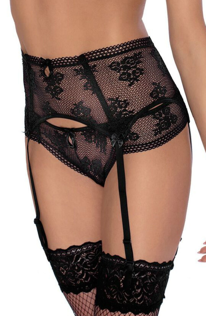 Vibrators, Sex Toy Kits and Sex Toys at Cloud9Adults - Roza Euterpe Black Thong - Buy Sex Toys Online