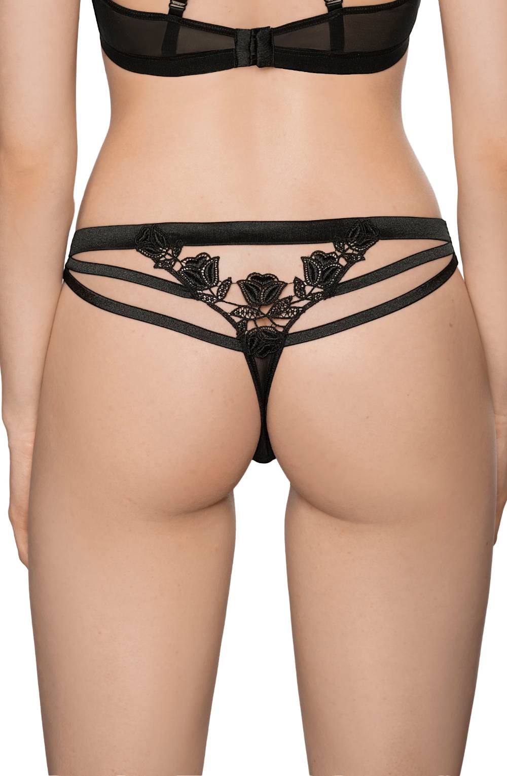 Vibrators, Sex Toy Kits and Sex Toys at Cloud9Adults - Roza Lisbet Black THONG - Buy Sex Toys Online