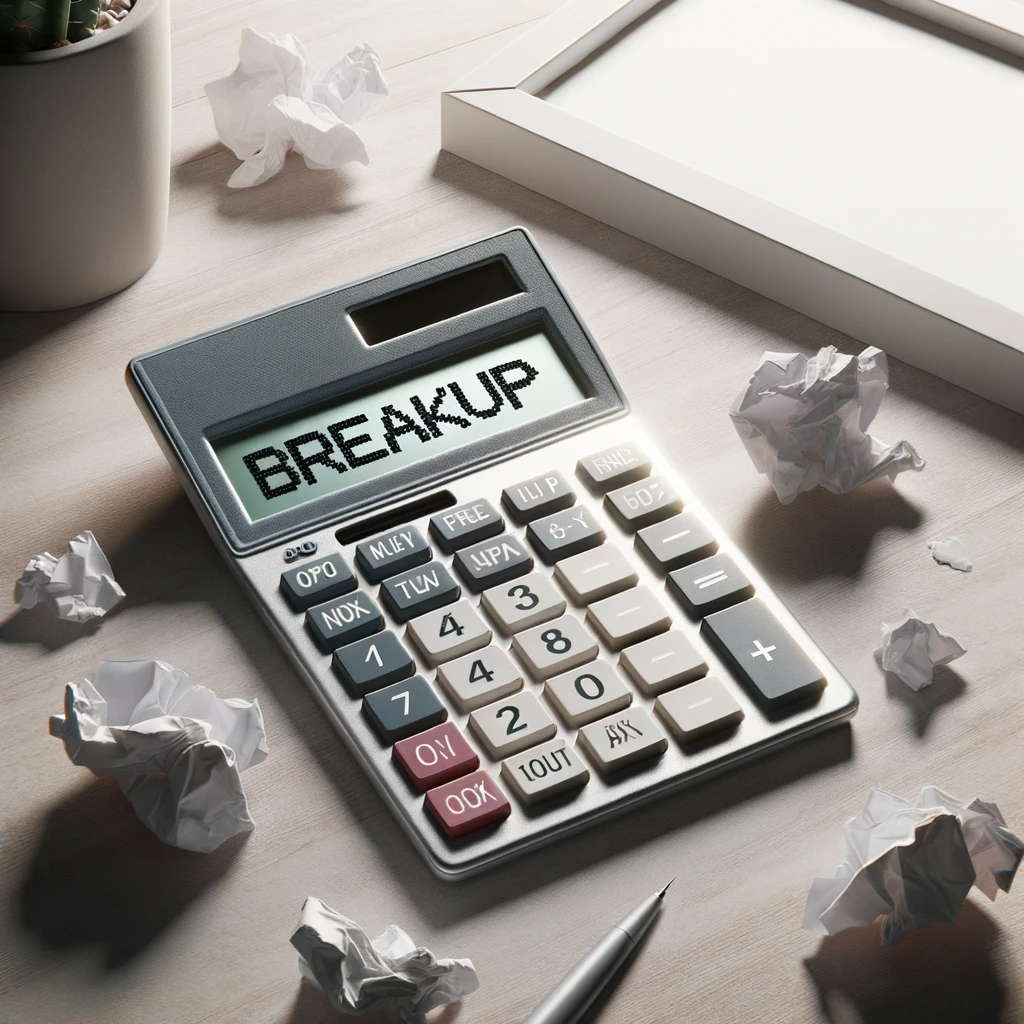 How long to get over a breakup calculator