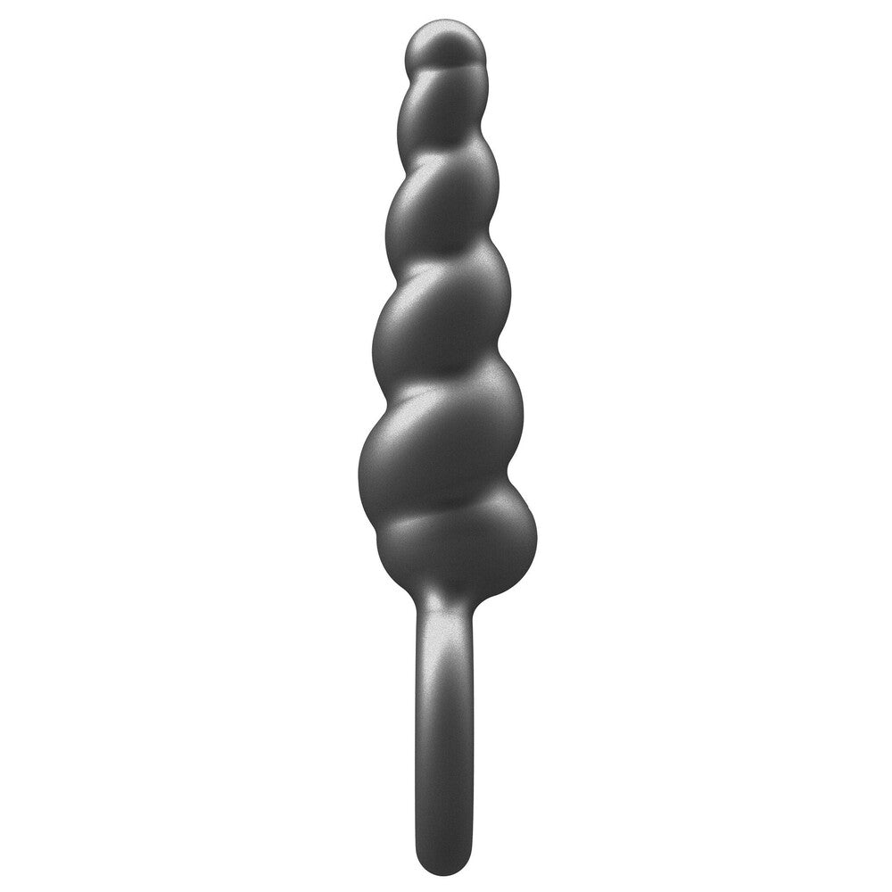 Vibrators, Sex Toy Kits and Sex Toys at Cloud9Adults - ToyJoy Buttocks The Screw Metallic Silicone Plug - Buy Sex Toys Online