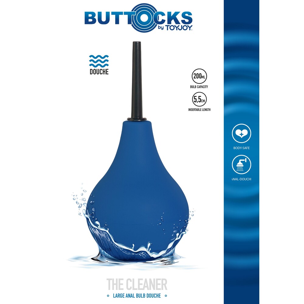 Vibrators, Sex Toy Kits and Sex Toys at Cloud9Adults - ToyJoy Buttocks The Cleaner Douche 200ml - Buy Sex Toys Online