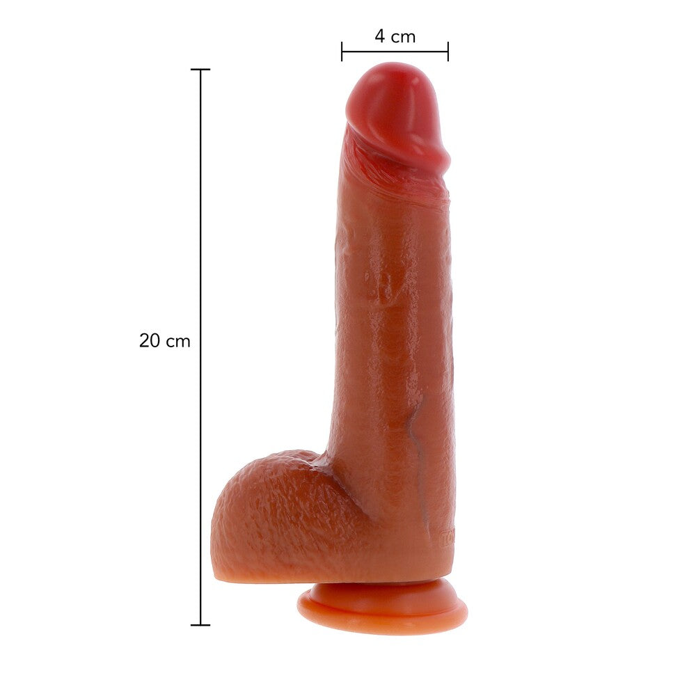 Vibrators, Sex Toy Kits and Sex Toys at Cloud9Adults - ToyJoy Get Real Silicone Foreskin Dildo 8 Inch - Buy Sex Toys Online