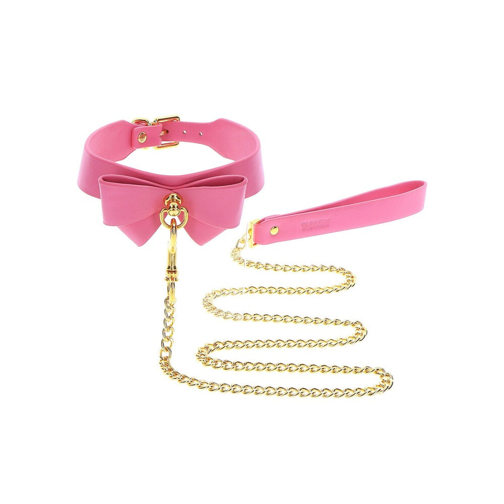 Vibrators, Sex Toy Kits and Sex Toys at Cloud9Adults - Taboom Malibu Bow Collar and Leash - Buy Sex Toys Online