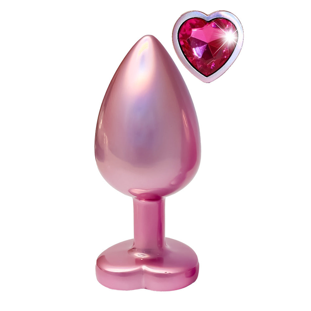 Vibrators, Sex Toy Kits and Sex Toys at Cloud9Adults - Gleaming Love Pearl Pink Butt Plug Large - Buy Sex Toys Online