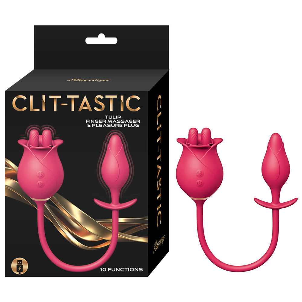 Vibrators, Sex Toy Kits and Sex Toys at Cloud9Adults - ClitTastic Tulip Finger Massager Pleasure Plug Set - Buy Sex Toys Online