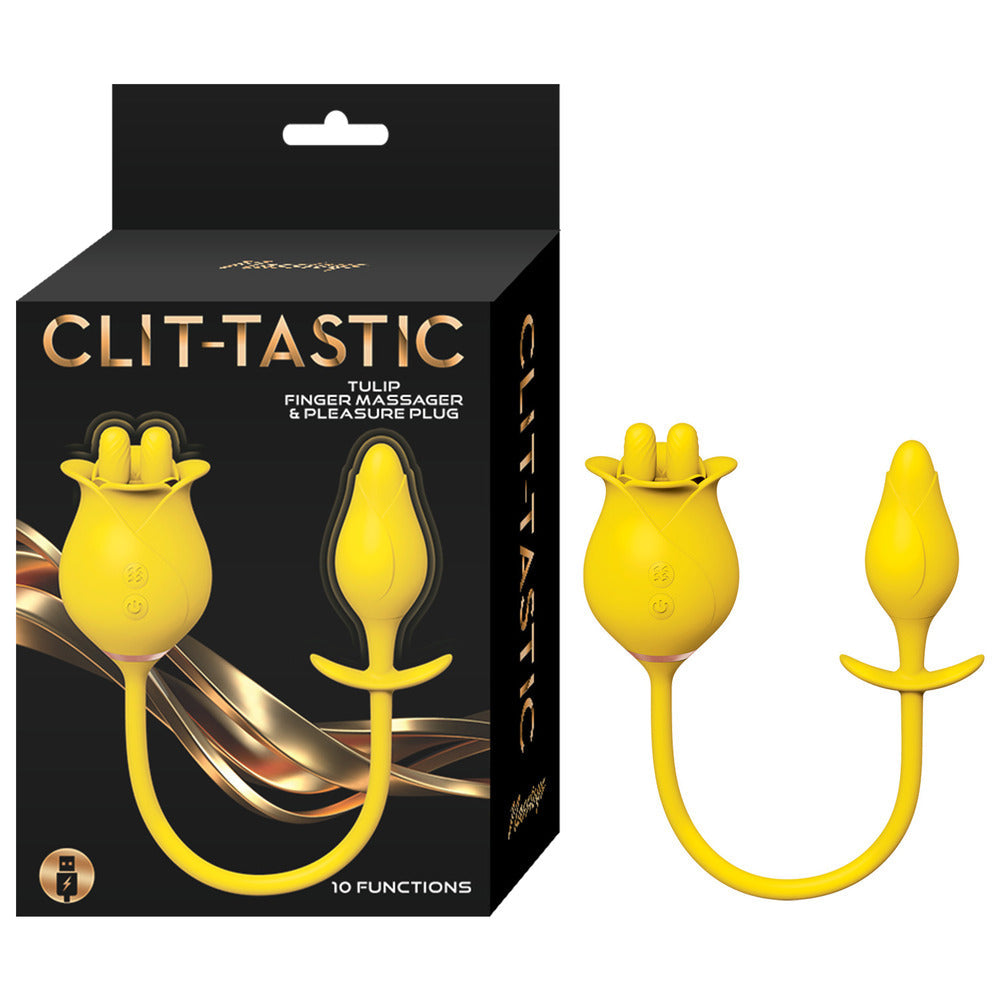 Vibrators, Sex Toy Kits and Sex Toys at Cloud9Adults - ClitTastic Tulip Finger Massager Pleasure Plug Set - Buy Sex Toys Online