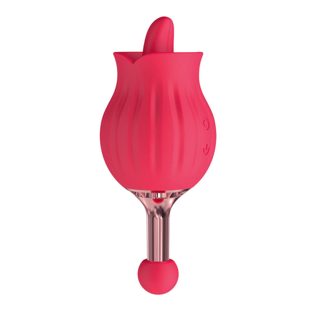 Vibrators, Sex Toy Kits and Sex Toys at Cloud9Adults - ClitTastic Rose Bud Dual Massager Rechargeable - Buy Sex Toys Online