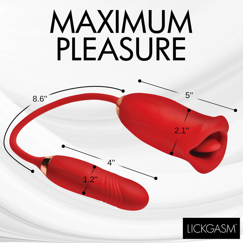 Vibrators, Sex Toy Kits and Sex Toys at Cloud9Adults - Play Hard Magic Kiss Clitoral Stim and Thursting Vibe - Buy Sex Toys Online