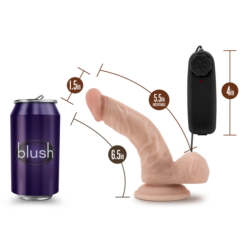 Vibrators, Sex Toy Kits and Sex Toys at Cloud9Adults - Dr Skin Dr Ken Curved Vibrating Cock With Suction Cup - Buy Sex Toys Online