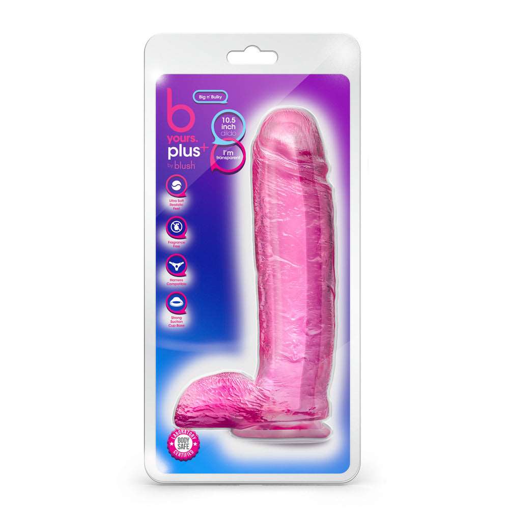 Vibrators, Sex Toy Kits and Sex Toys at Cloud9Adults - B Yours Plus Big N Bulky 10.5 Inch Dildo - Buy Sex Toys Online