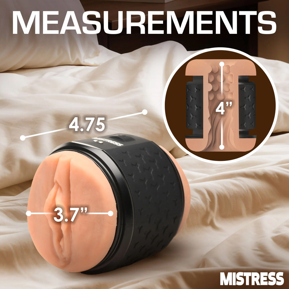 Vibrators, Sex Toy Kits and Sex Toys at Cloud9Adults - Mistress Vibrating Double Shot Pussy and Ass - Buy Sex Toys Online