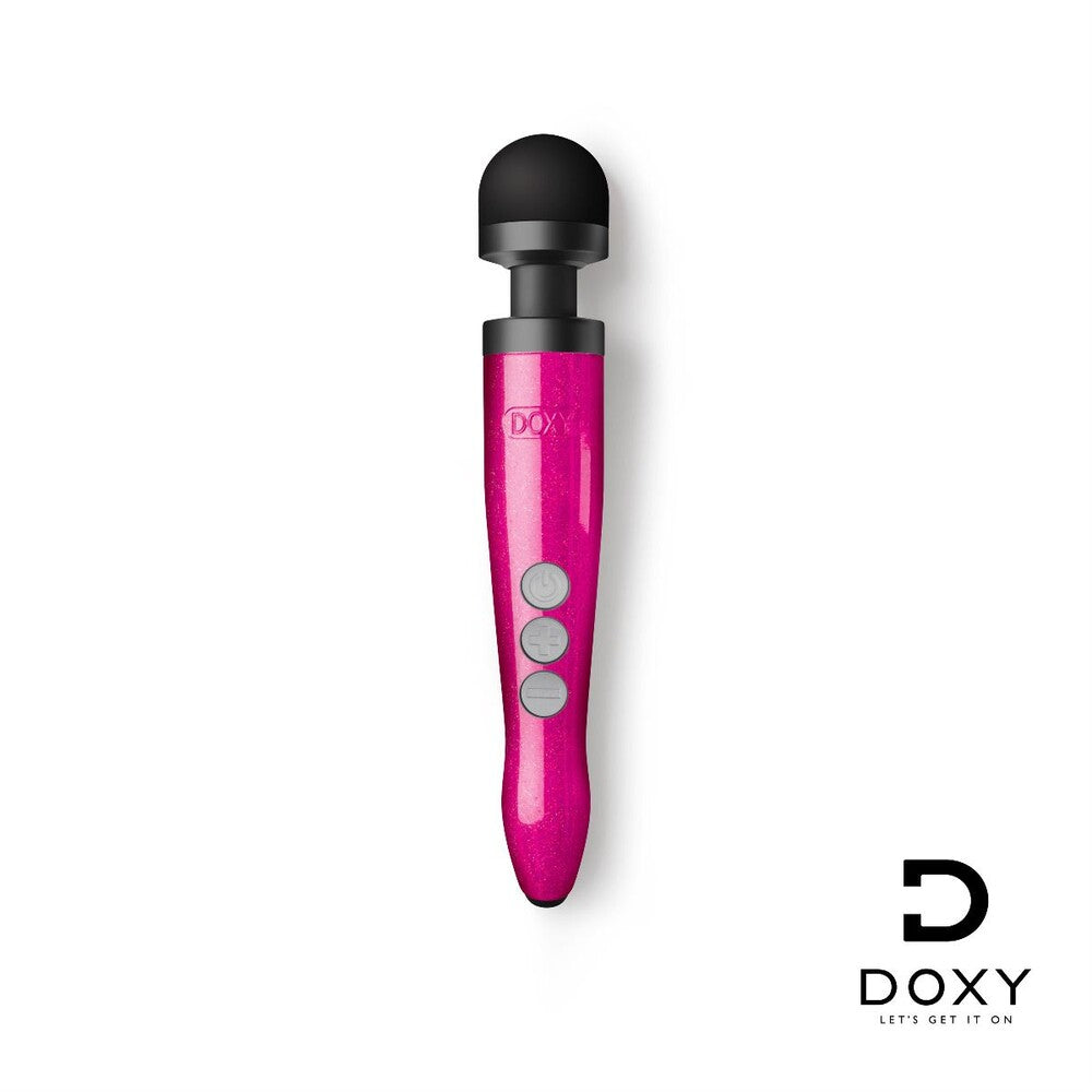 Vibrators, Sex Toy Kits and Sex Toys at Cloud9Adults - Doxy Die Cast Wand Rechargeable HOT PINK - Buy Sex Toys Online