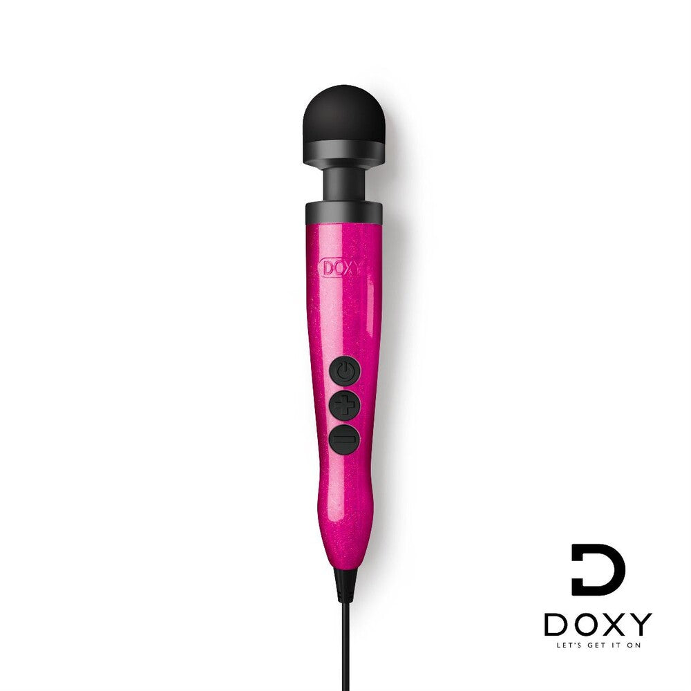 Vibrators, Sex Toy Kits and Sex Toys at Cloud9Adults - Doxy Die Cast Wand Massager 3 HOT PINK - Buy Sex Toys Online