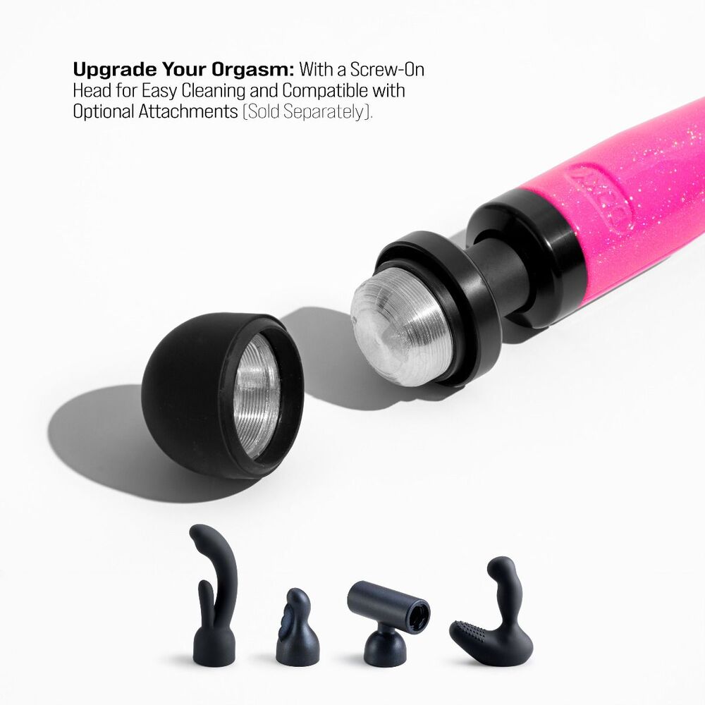 Vibrators, Sex Toy Kits and Sex Toys at Cloud9Adults - Doxy Die Cast Wand Massager 3 HOT PINK - Buy Sex Toys Online