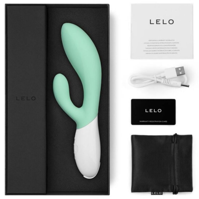 Vibrators, Sex Toy Kits and Sex Toys at Cloud9Adults - Lelo Ina 3 Dual Action Massager Seaweed - Buy Sex Toys Online