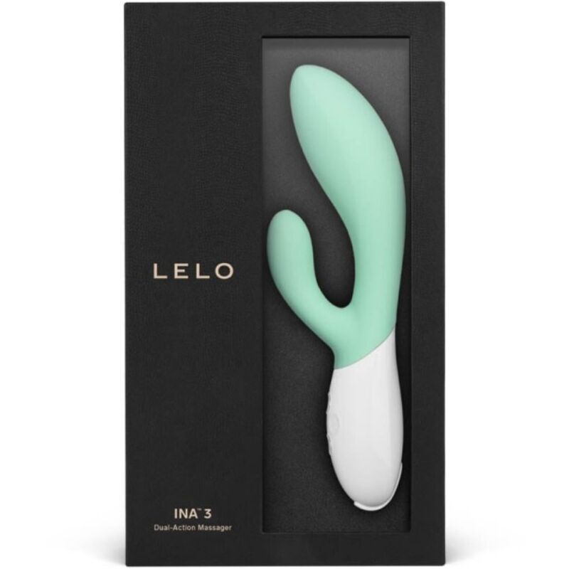 Vibrators, Sex Toy Kits and Sex Toys at Cloud9Adults - Lelo Ina 3 Dual Action Massager Seaweed - Buy Sex Toys Online