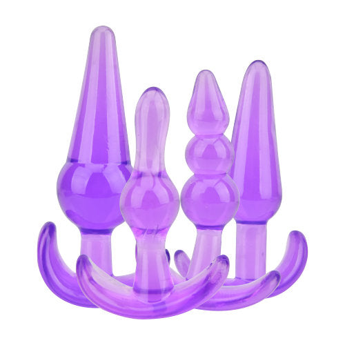 Vibrators, Sex Toy Kits and Sex Toys at Cloud9Adults - Loving Joy Butt Plug Training Kit Purple - Buy Sex Toys Online