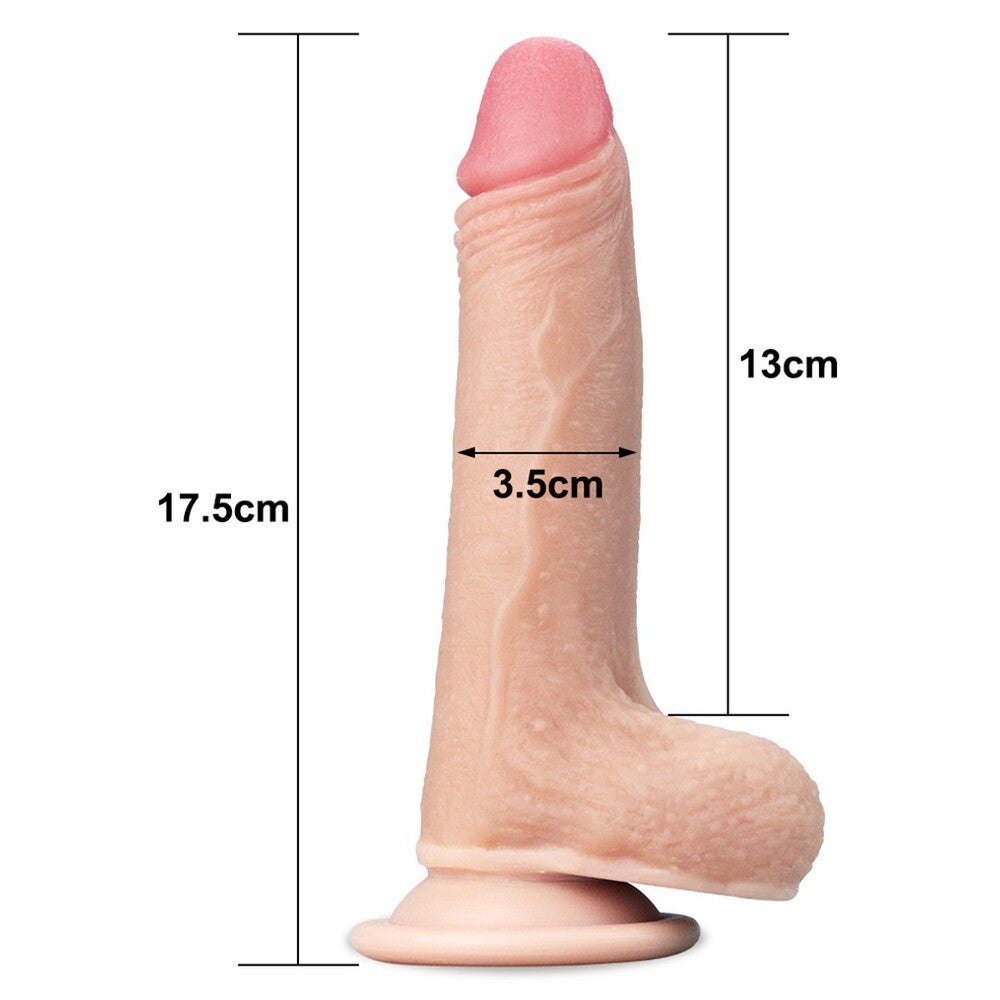 Vibrators, Sex Toy Kits and Sex Toys at Cloud9Adults - Lovetoy Sliding Skin Dildo 7 Inch - Buy Sex Toys Online