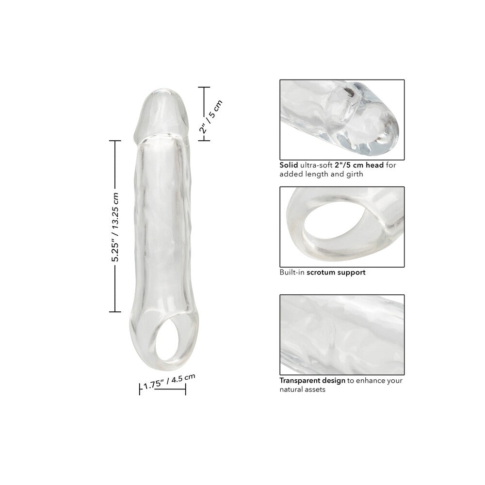 Vibrators, Sex Toy Kits and Sex Toys at Cloud9Adults - CalExotics Performance Maxx Clear Extension 7.5 Inches - Buy Sex Toys Online