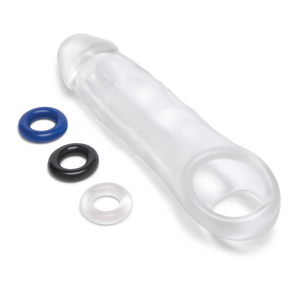 Vibrators, Sex Toy Kits and Sex Toys at Cloud9Adults - Size Up Clear Penis 2 Inch Extender - Buy Sex Toys Online