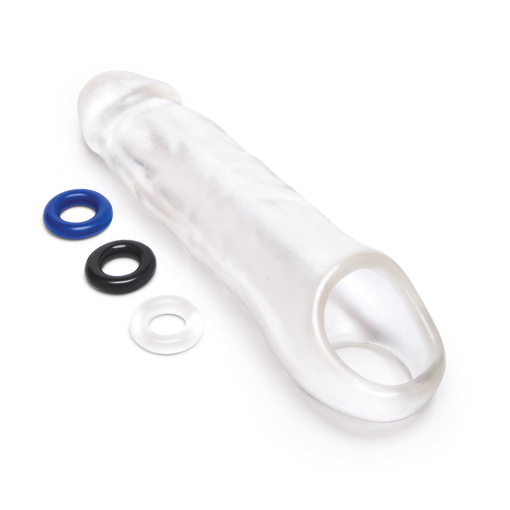 Vibrators, Sex Toy Kits and Sex Toys at Cloud9Adults - Size Up Clear Penis 3 Inch Extender - Buy Sex Toys Online