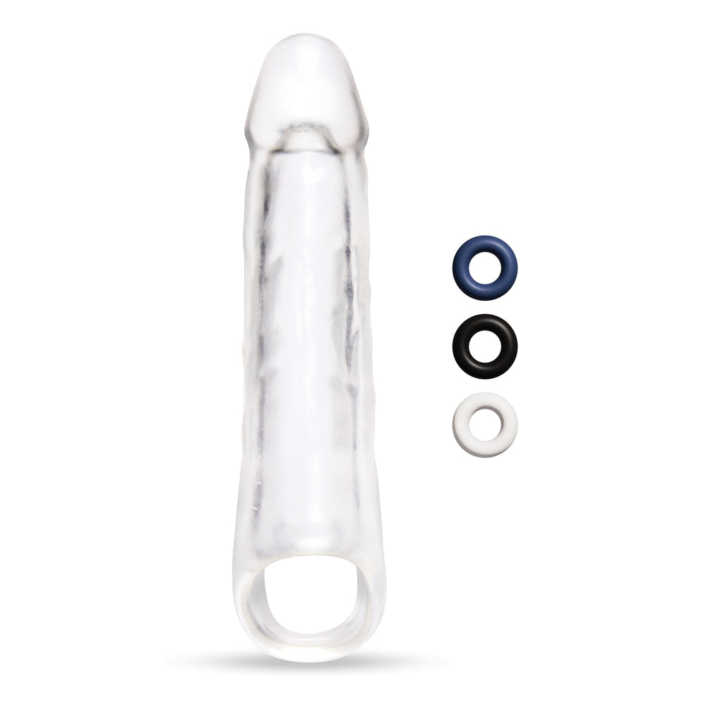 Vibrators, Sex Toy Kits and Sex Toys at Cloud9Adults - Size Up Clear Penis 3 Inch Extender - Buy Sex Toys Online