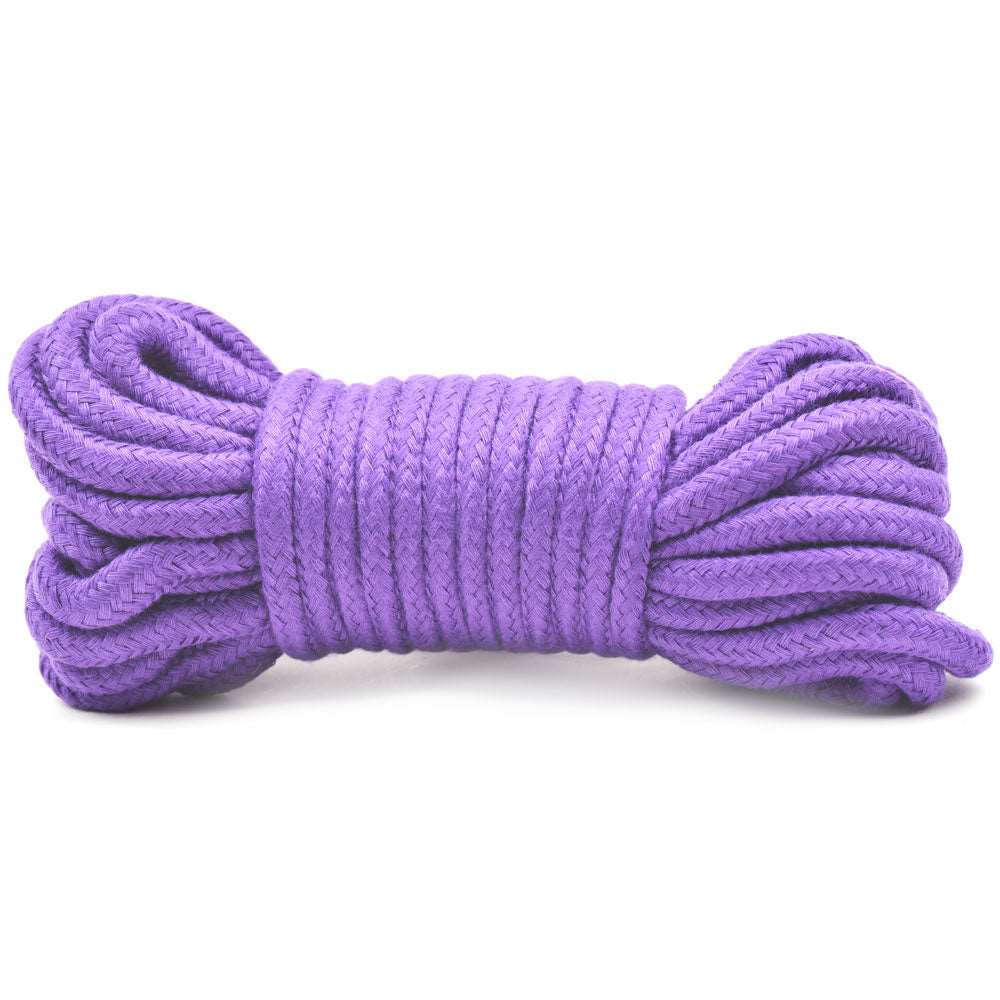 Vibrators, Sex Toy Kits and Sex Toys at Cloud9Adults - 10 Metres Cotton Bondage Rope Purple - Buy Sex Toys Online