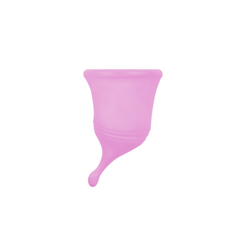 Vibrators, Sex Toy Kits and Sex Toys at Cloud9Adults - Femintimate Eve Menstrual Cup with Curved Stem Small - Buy Sex Toys Online